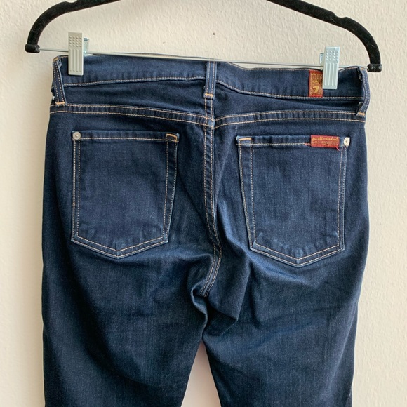 7 For All Mankind Skinny Jeans Size 27 - Picture 3 of 5